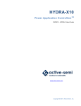 HYDRA-X10 User Manual - Active-Semi
