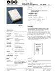 Carbon Dioxide CO2 Transmitter for Room Mounting CDR 100.pmd