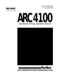 Partlow ARC 4100 Manual