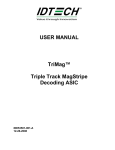 User`s Manual TriMag ASIC