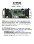TinyTrak4 Built Hardware Manual v7.1