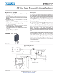 STR-X6757 Off-Line Quasi-Resonant Switching Regulators