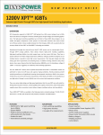 Product Brief (1200V XPT IGBTs)_15OCT12