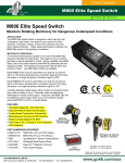 M800 Elite Speed Switch Shaft Underspeed Sensor