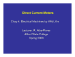 Chapter 4: Direct-Current Generators ()