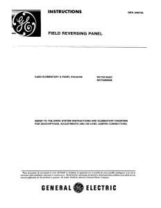 Field Reversing Panel (36C764165AD/36C764899AB) Instructions