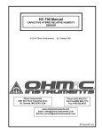 HC-700 Manual - Ohmic Instruments