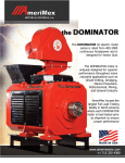 The DOMINATOR motor is uniquely designed for superior