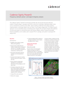 Allegro Sigrity PowerSI Datasheet