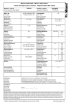 Motor Datenblatt / Motor data sheet / Fiche technique pour moteur