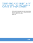 CONFIGURING SYSTEM EVENT ALERT NOTIFICATIONS FOR