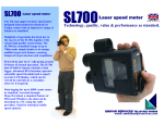 SL700 Laser speed meter Laser speed meter
