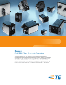 Corcom EMI/RFI Filter Product Overview