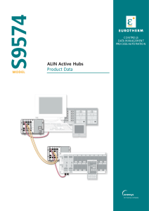 S9574 ALIN Active Hubs Product data