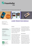 Laser Projection Module [ PDF 0.25 MB ]