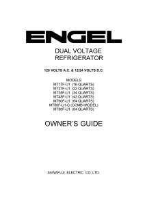 Engel Owner`s M…TF Series1