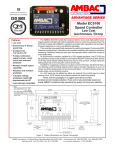 Model EC5100 Speed Controller