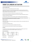 hs667-24 linear actuator