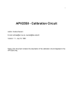 APV25S0 - Calibration Circuit