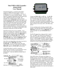 Dual NMEA 0183 Expander Model DX28 User Manual
