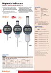 Digimatic Indicators