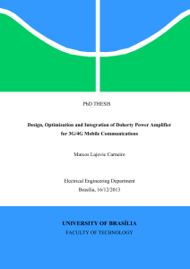 Design, Optimization and Integration of Doherty