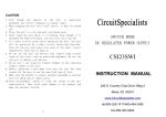 CSI23SWI - Circuit Specialists