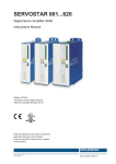 Kollmorgen S600 Servo Drive Instruction Manual S601-620