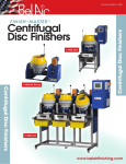 Centrifugal Disc Finishers