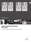 digital monitor speakers ms40/ms20