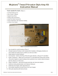 Mojotone Tweed Princeton Style Amp Kit Instruction