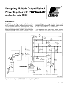 Power Supplies with TOPSwitch - Power Integrations - AC