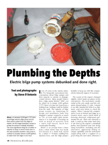 Plumbing the Depths - Steve D`Antonio Marine Consulting