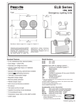 ELB Series - Emergency Lighting