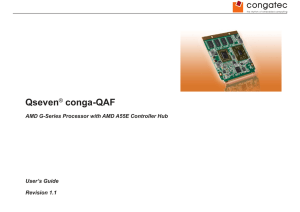 User`s Guide conga-QAF