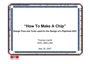 "How to Make a Chip" presentation