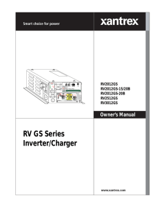 RV GS Series Inverter/Charger