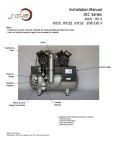 JOC Oil less Air Compressor Installation Guide
