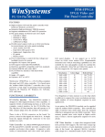 Data Sheet - WinSystems