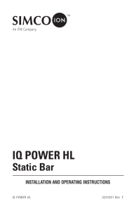 IQ POWER HL Static Bar