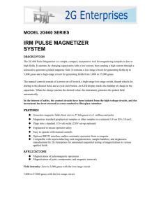 irm pulse magnetizer system