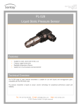 PL-528 Liquid Static Pressure Sensor