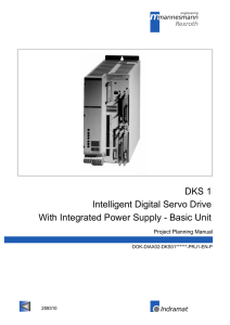 DKS 1 Intelligent Digital Servo Drive With Integrated