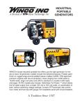 Winco Industrial Portable Spec Sheet - T