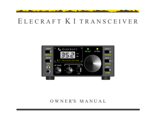K 1 - Elecraft