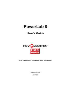 PowerLab 8 User`s Guide