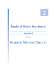 Trade of Motor Mechanic Module 2