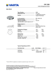 CR 1220 - VARTA Microbattery