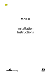 M2000 Installation Instructions