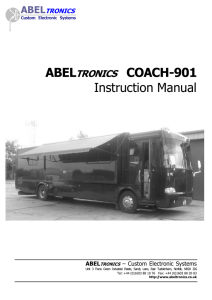 Mandalay Coach Electrical Modifications Manual